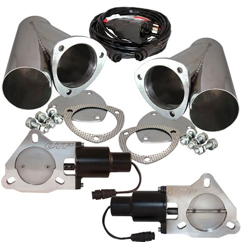 electric exhaust cutout kits